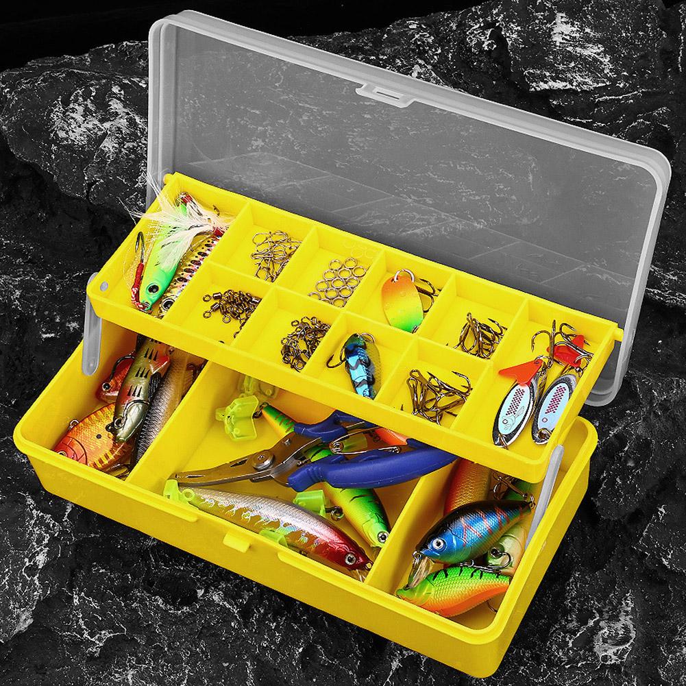 Portable Fishing Tackle Box Ba - Fishing Lure Soft Plastic recension och pris