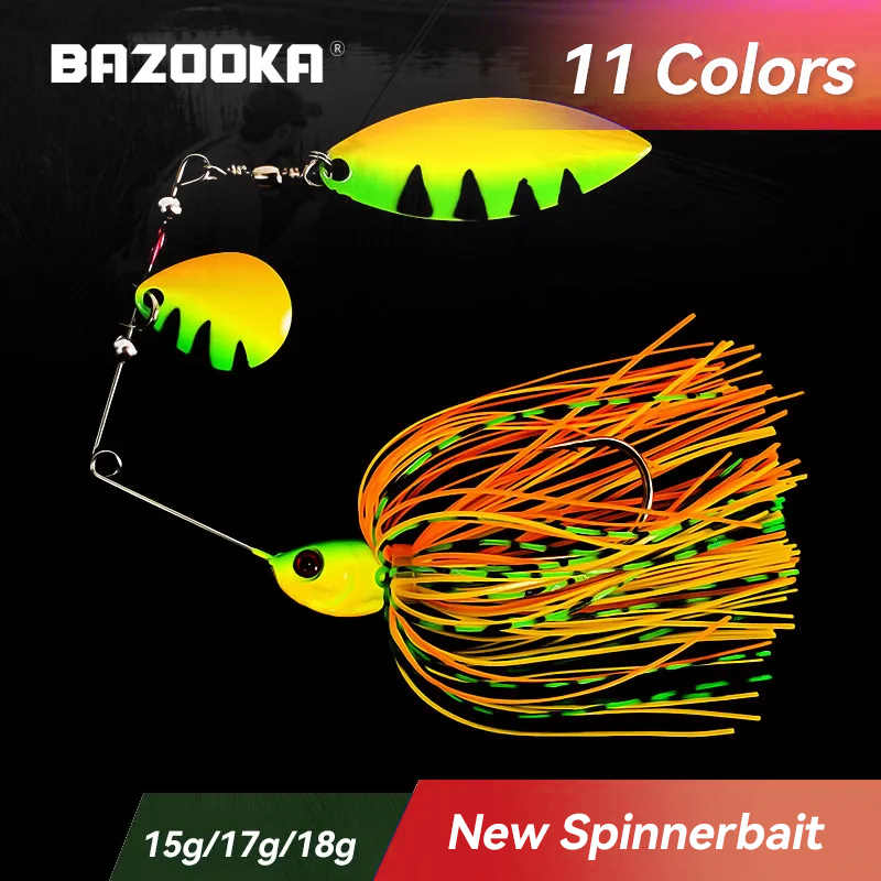 Bazooka 15g 18g Spinnerbait Fi - Fishing Lure Jerkbait recension och pris