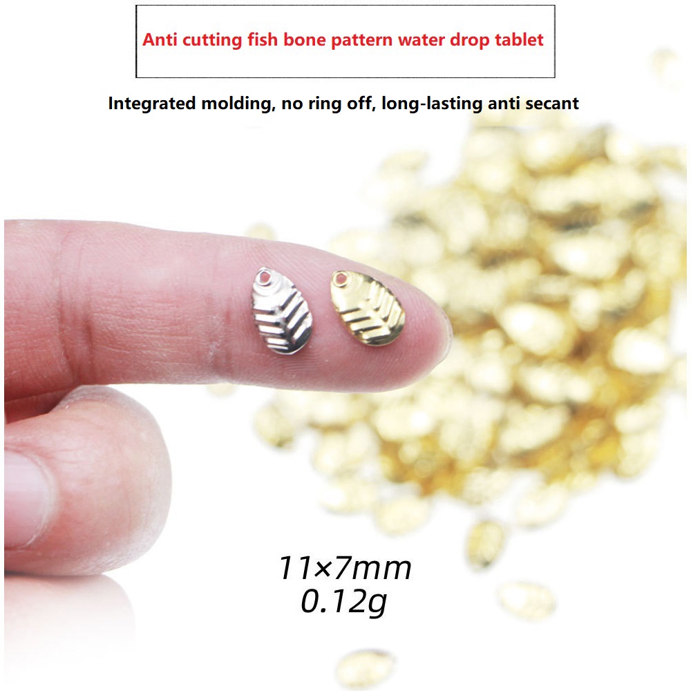 50Pcs/lot DIY Fishing Spinner  - Fishing Lure Spinnerbait recension och pris