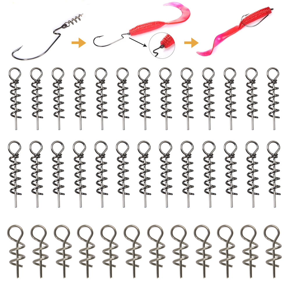 30pcs Stainless Steel Spring L - Fishing Lure Accessories recension och pris