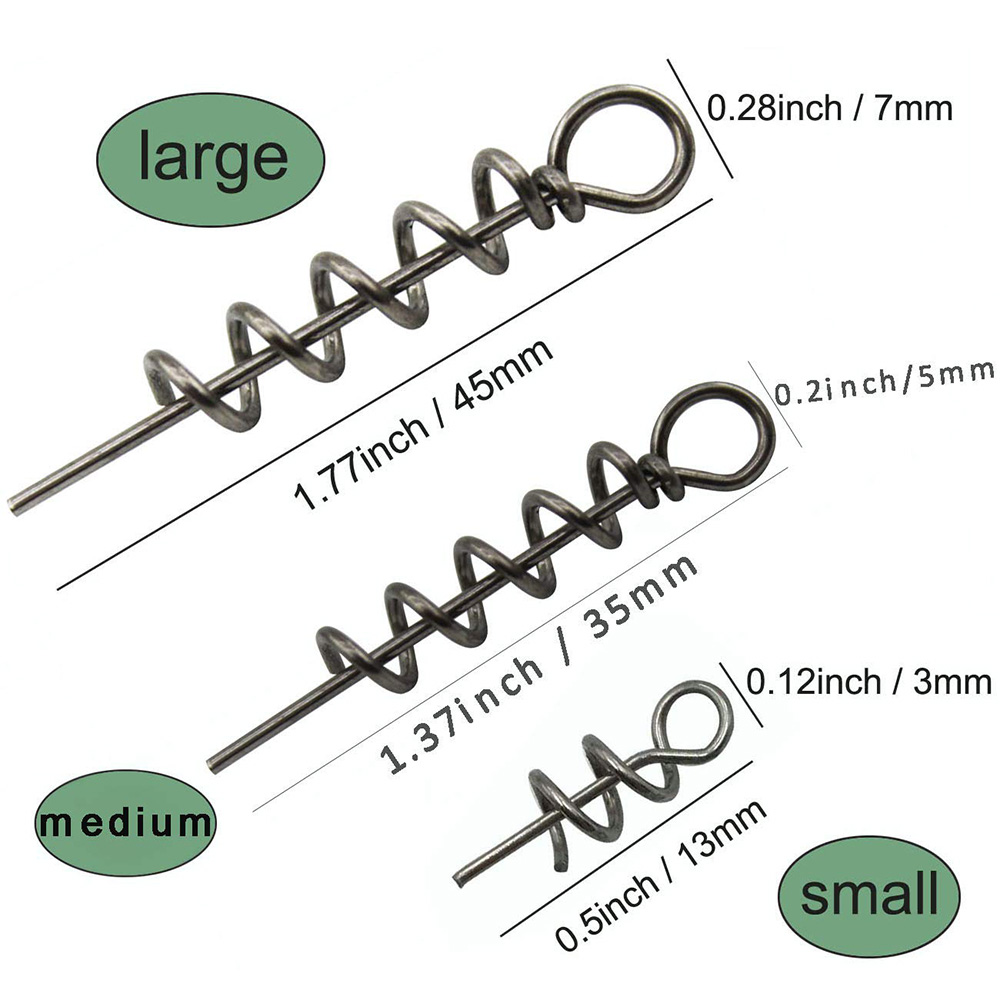 30pcs Stainless Steel Spring L - Fishing Lure Accessories recension och pris
