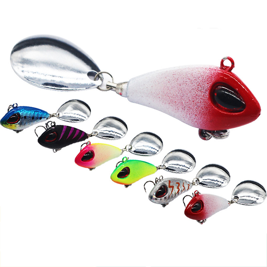 Metal Vib Fishing Micro Spinne - Fishing Lure Blade Bait recension och pris