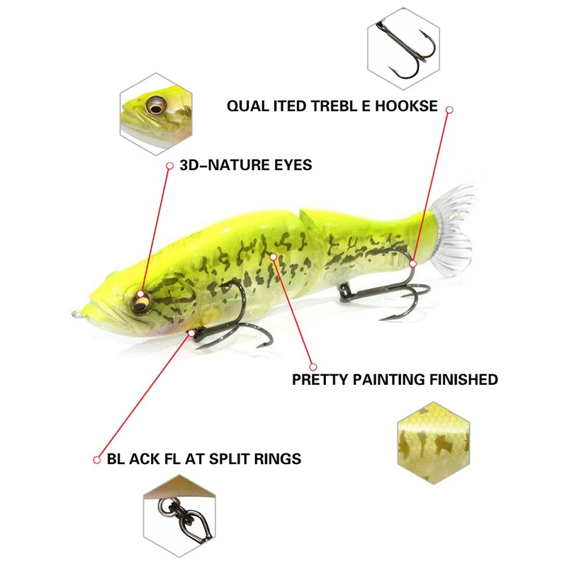 Swimbait Fishing Lure 135mm 31 - Fishing Lure Jerkbait recension och pris