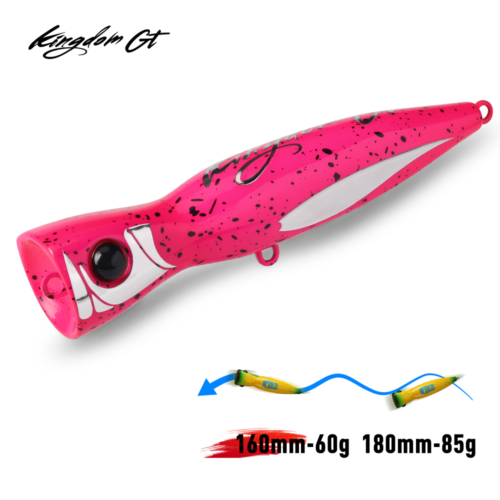 Kingdom GT Topwater Popper Fis - Fishing Lure Buzzbait recension och pris
