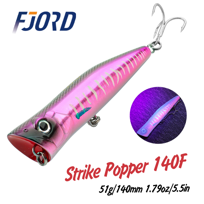 FJORD 140mm 51g Popper Fishing - Fishing Lure Buzzbait recension och pris