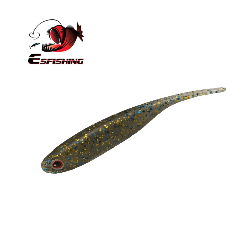ESFISHING I Glossy Shad 10pcs  - Fishing Lure Soft Plastic recension och pris