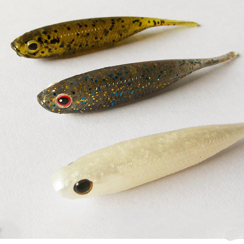 ESFISHING I Glossy Shad 10pcs  - Fishing Lure Soft Plastic recension och pris