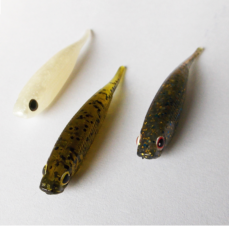 ESFISHING I Glossy Shad 10pcs  - Fishing Lure Soft Plastic recension och pris
