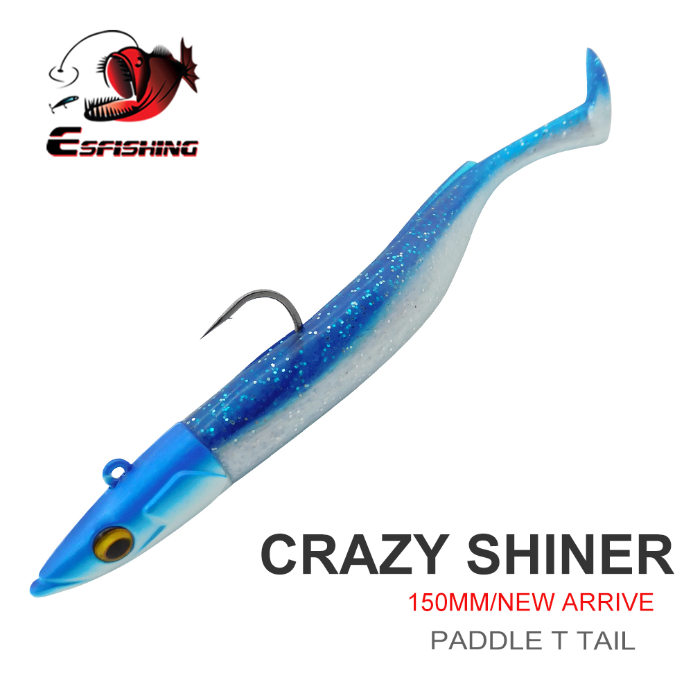 ESFISHING Soft Fishing Lures L - Fishing Lure Soft Plastic recension och pris