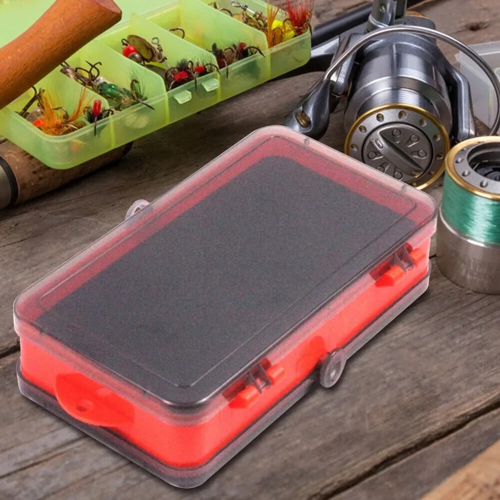 Portable Double Sided Split Ba - Fishing Lure Soft Plastic recension och pris